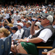 Illustration for article titled Rex Ryan Classes Up The Legends Suite At Yankee Stadium